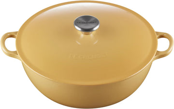 Le Creuset Marmite Cast Iron Soup Pot Casserole With Lid 26cm Quince